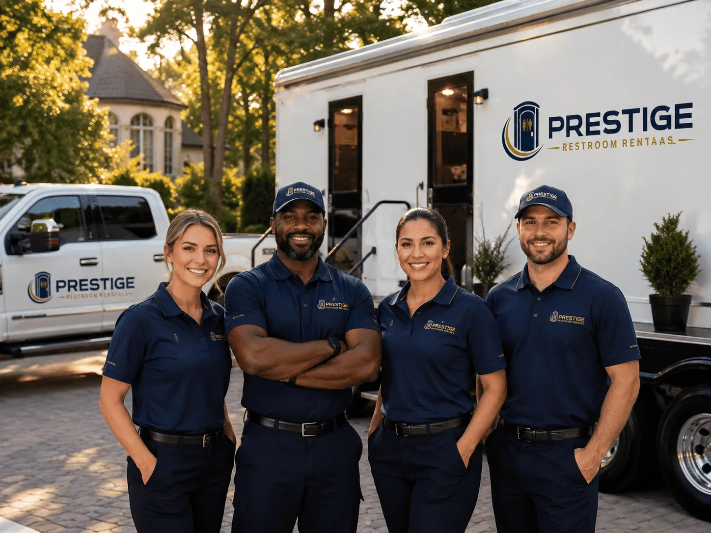 Trusted Luxury Portable Restrooms company in Walters, OK